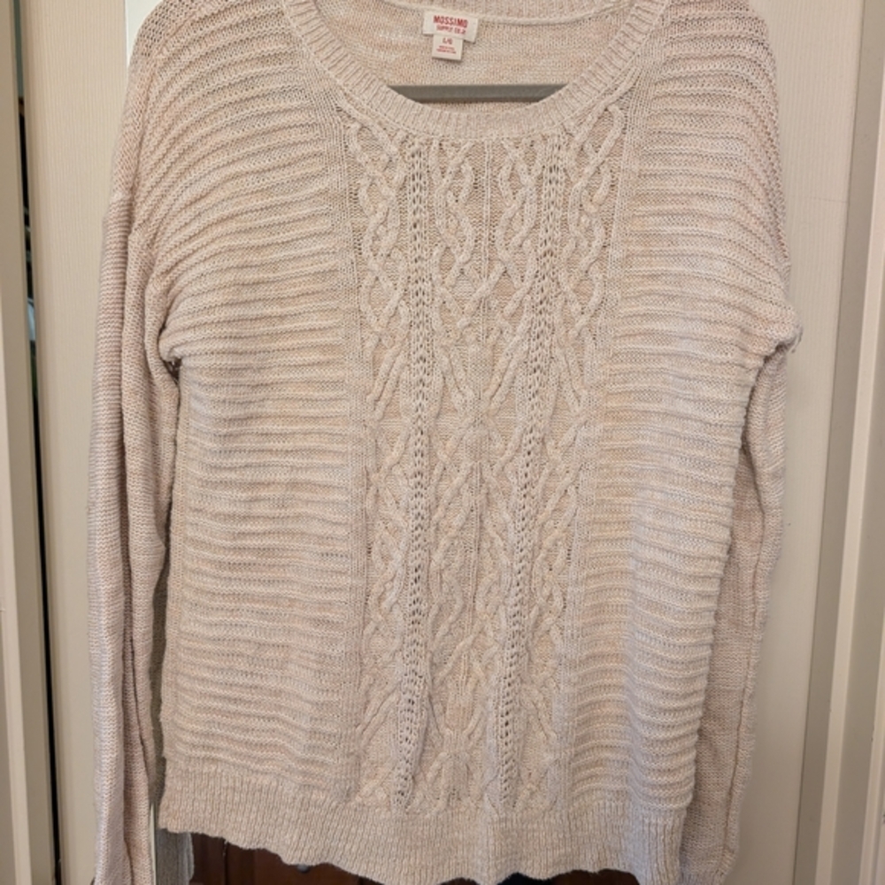 Mossimo Supply Co. Women's Cream Sweater